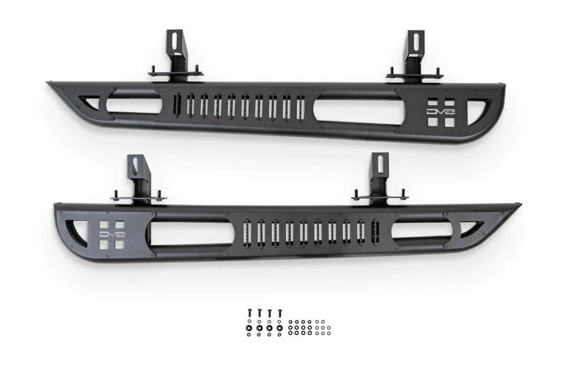 DV8 Offroad 2018+ Jeep Wrangler JL 2-Door Bolt-On OE Plus Side Steps