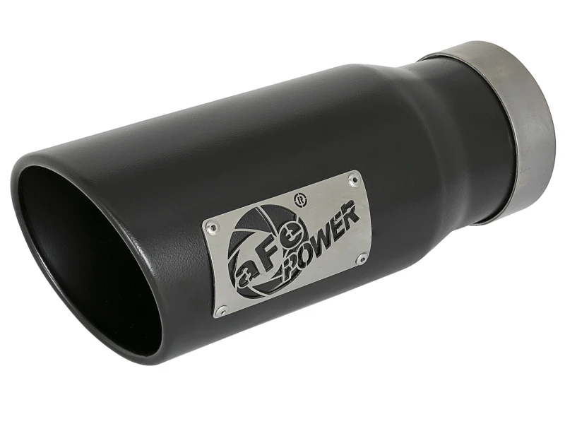 aFe MACH Force-Xp Universal Exhaust Tip 4 IN Inlet x 5 IN Outlet x 12 IN L