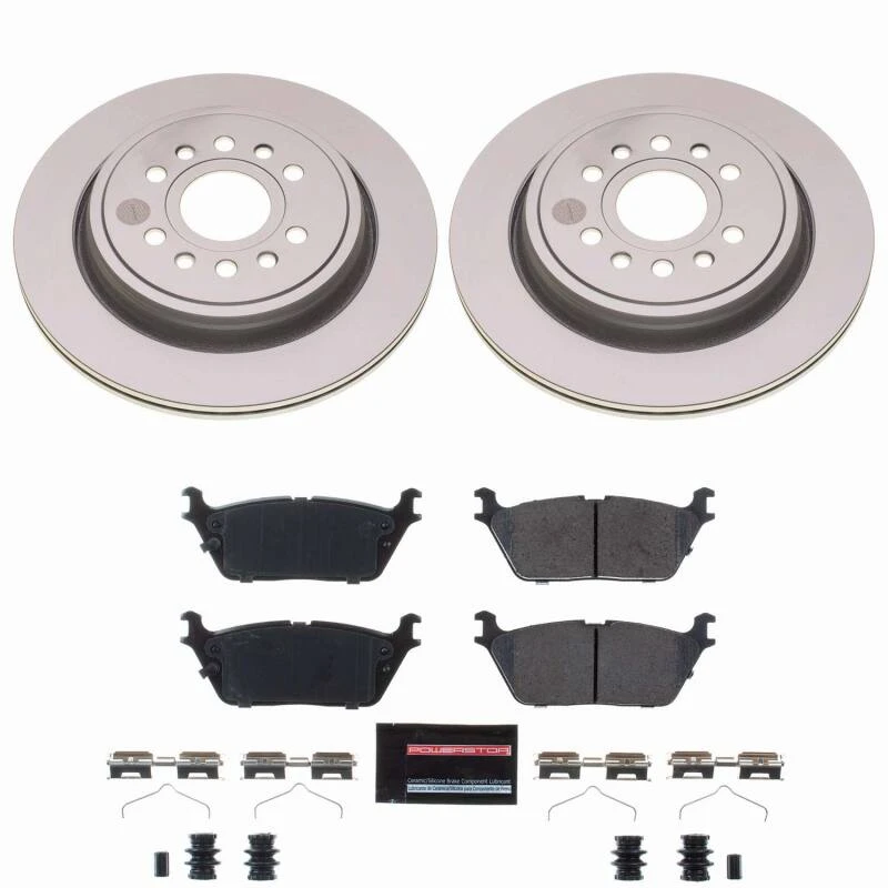 Power Stop 22-25 Jeep Grand Wagoneer Rear Z23 Coated Brake Kit