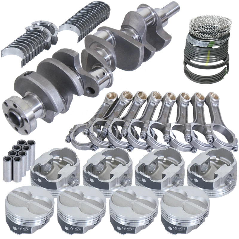 Eagle Ford 289/302 Rotierende Baugruppe mit 3,400in Kurbelwelle und 4,040in Kolben