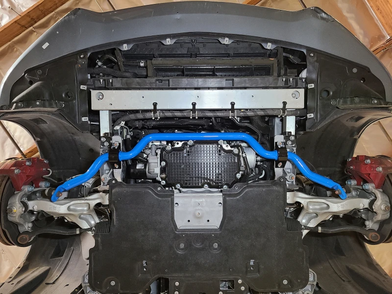 aFe 16-21 Infiniti Q50/Q60 3.0L (tt) Vorderer Stabilisator Blau