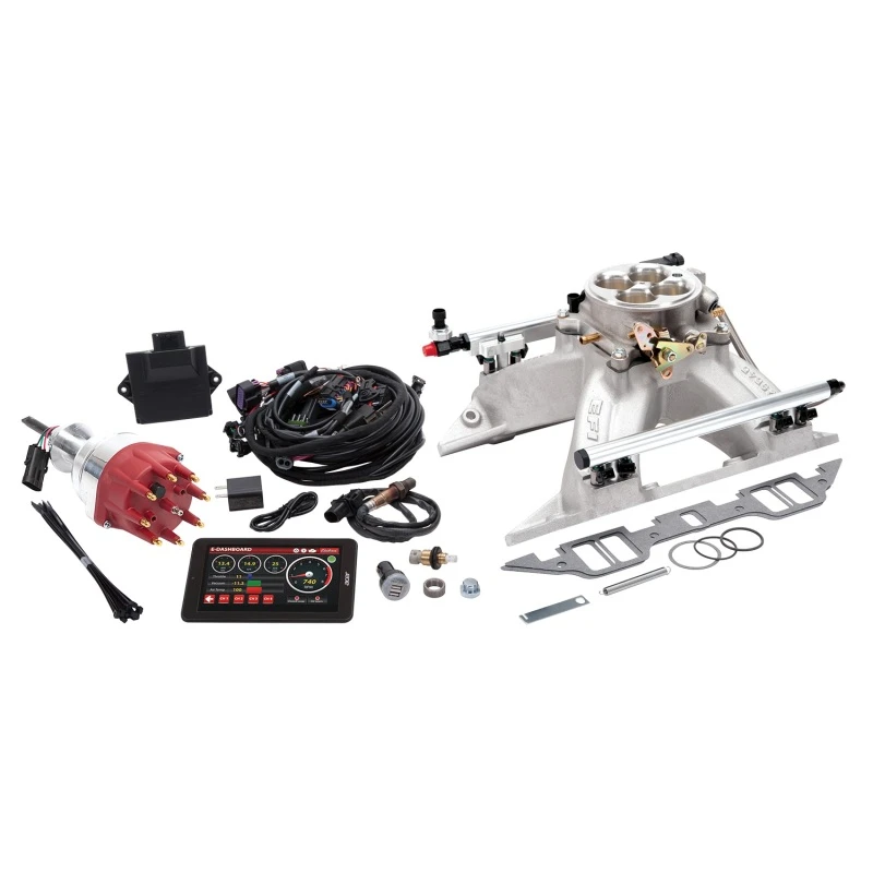 Edelbrock Pro Flo 4 EFI-System Seq Port BB Chrysler RB 413-440ci 625 Max PS 35lb/hr Satin Finish