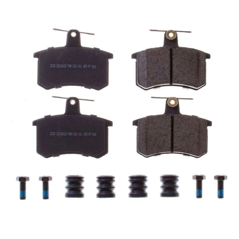 powerstop_17-228-679451585e966 Power Stop 88-92 Audi 80 Rear Z17 Evolution Ceramic Brake Pads w/Hardware