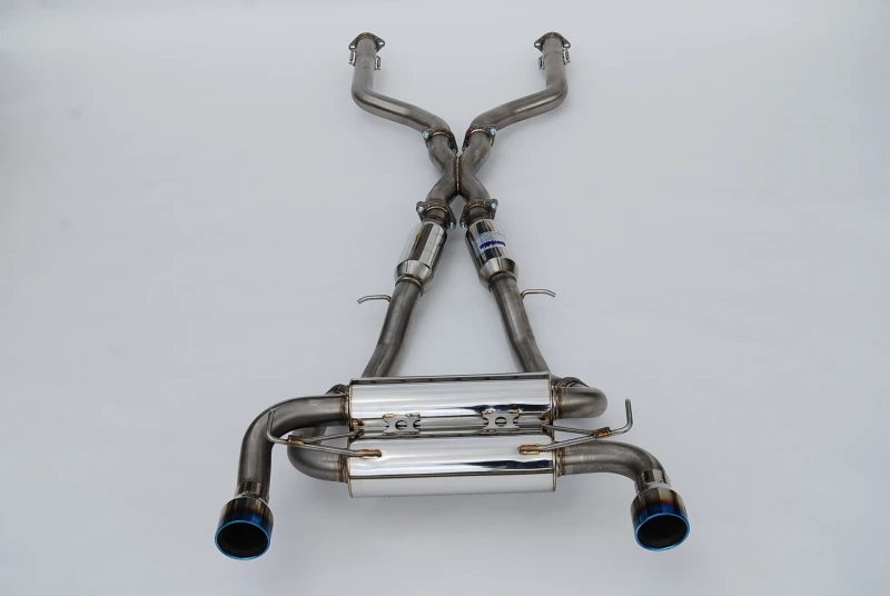 Invidia 2022+ Nissan Z 70mm Gemini Cat Back Exhaust - Rolled TI Tips