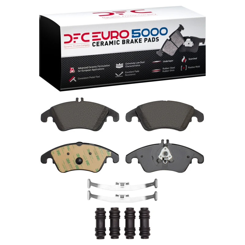 DFC 08-20 Mercedes-Benz SLK300 Front Euro 5000 Ceramic Brake Pads and Hardware Kit