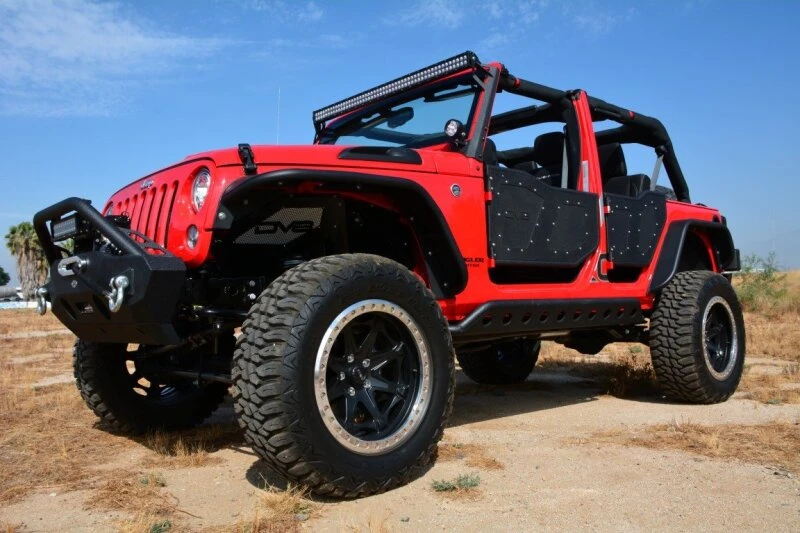 DV8 Offroad 07-18 Jeep Wrangler JK Rock Doors