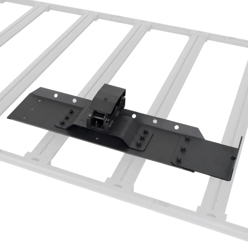 Go Rhino XRS/SRM 4-CORE Klemmhalterung für Hi-Lift Jack - Tex. Schwarz (Ohne Bohren)