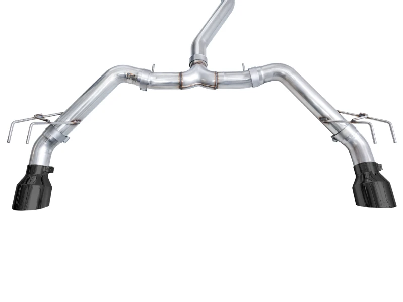 AWE Tuning 22+ Honda Civic Si/Acura Integra Track Edition Catback Auspuff - Doppelte Diamant-Schwarz Spitzen