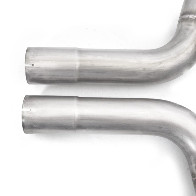 Stainless Works 15-18 Ford Mustang GT Nachrüst-Connect 2-Zoll-Abgaskrümmer mit Kat