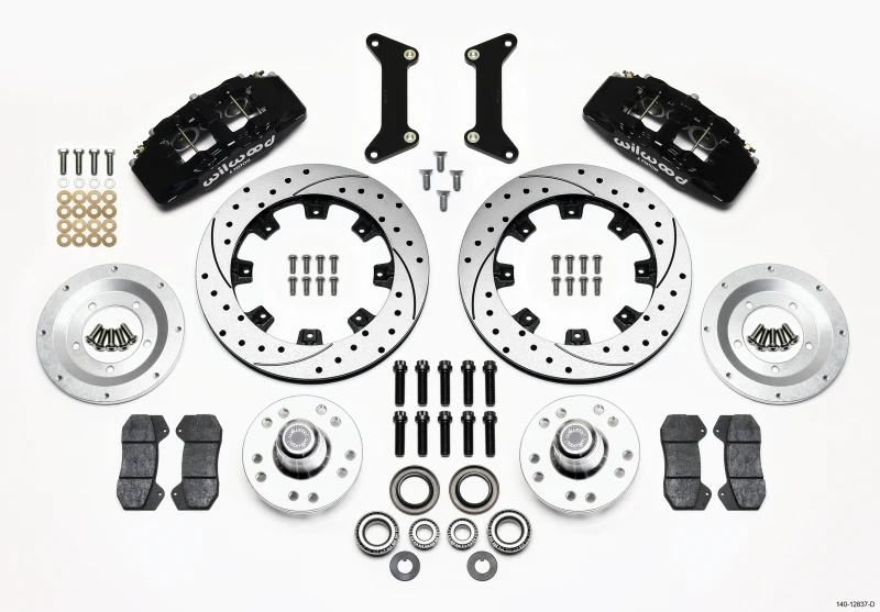 Wilwood Dynapro 6 Vorderes Naben-Kit 12,19 Zoll gebohrt 79-87 GM G-Body