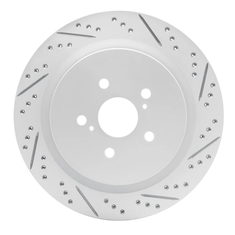 DFC 16-22 Lexus Rx350 Rear Right Drilled & Slotted Geoperformance Rotor