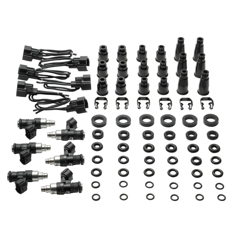 DeatschWerks Universal 6 Cylinder Import Injector Kit - Set of Six 2400cc Injectors