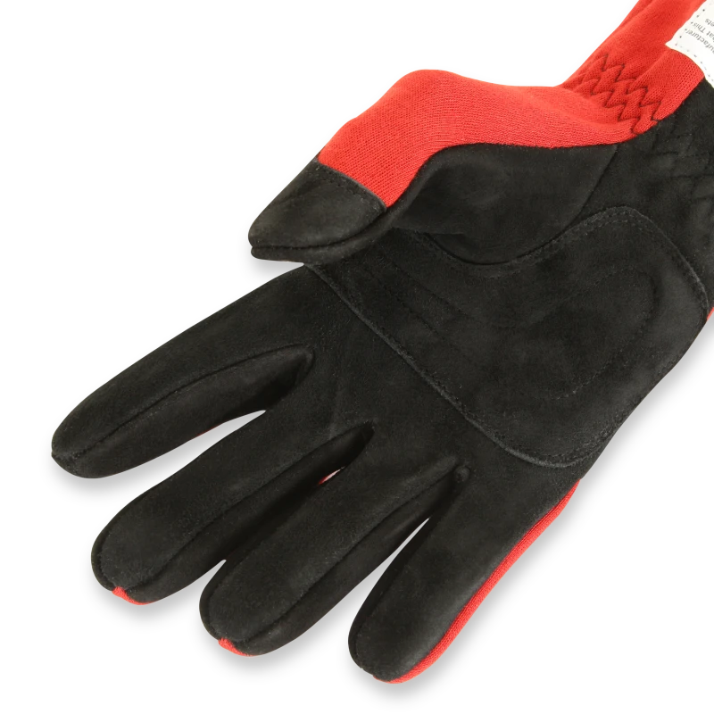 RaceQuip Rote 2-Lagen SFI-5 Handschuhe - Groß