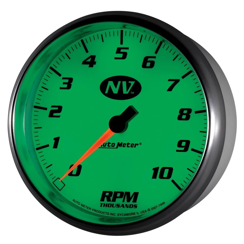 AutoMeter Tachometer 5 Zoll 10.000 U/min In-Dash NV