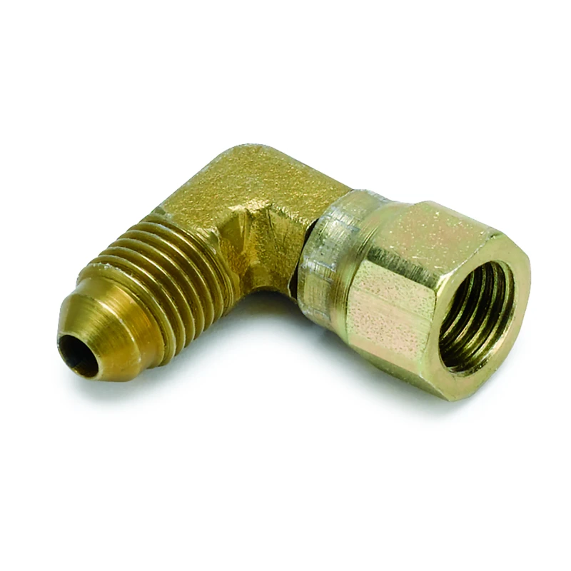 Autometer -4AN Elbow Fitting - 90 Deg w/ Swivel Nut