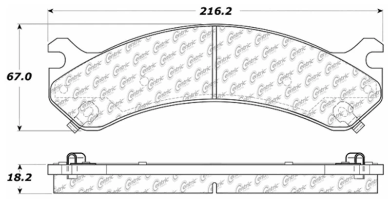 stoptech_319.07840-6794df4d46216 StopTech 09-20 Chevrolet Silverado 3500 / GMC Sierra 3500 Front Truck & SUV Brake Pad