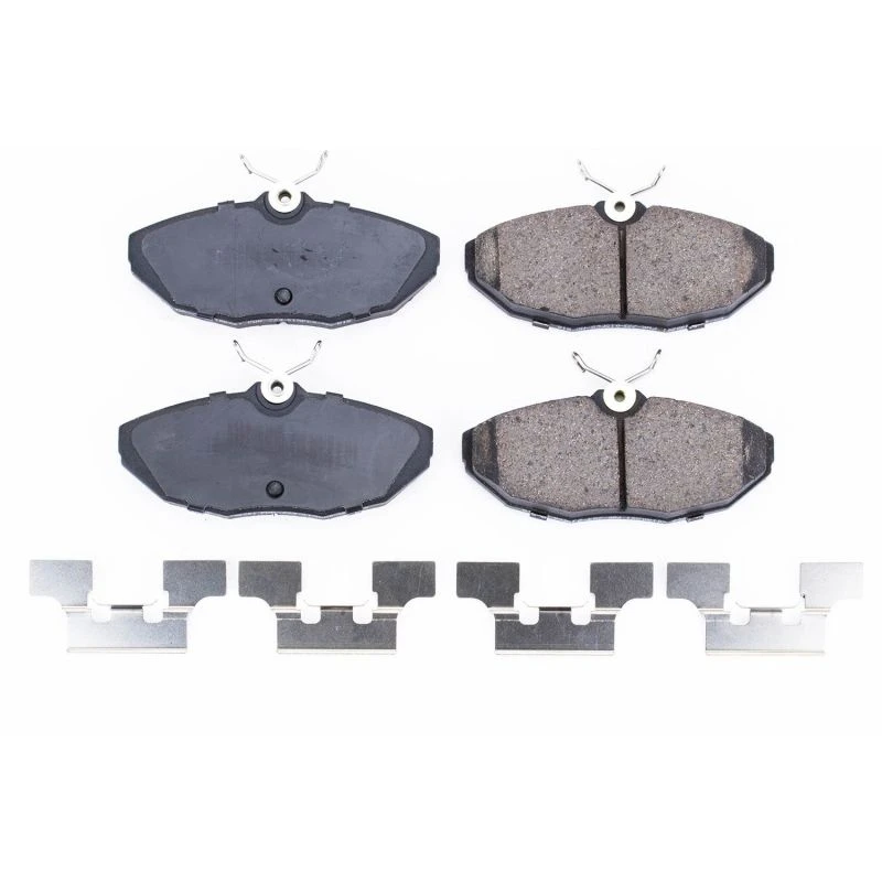 powerstop_17-806-67945109cfa07 Power Stop 2005 Jaguar Vanden Plas Rear Z17 Evolution Ceramic Brake Pads w/Hardware