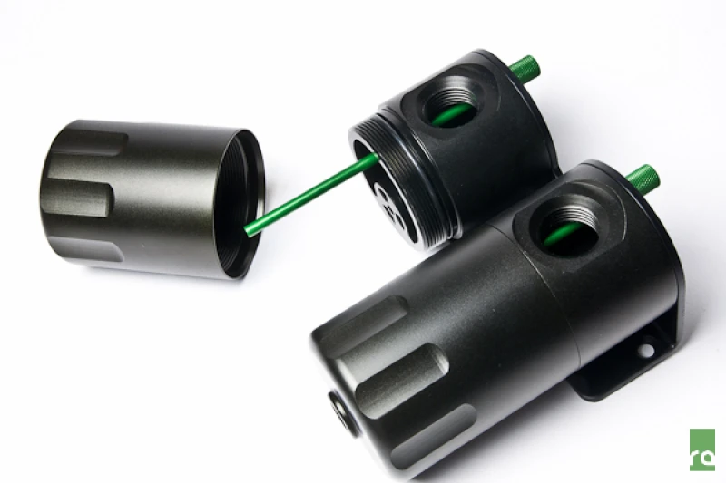 Radium Engineering Dual Universal Auffangbehälter-Kit - Fluid Lock