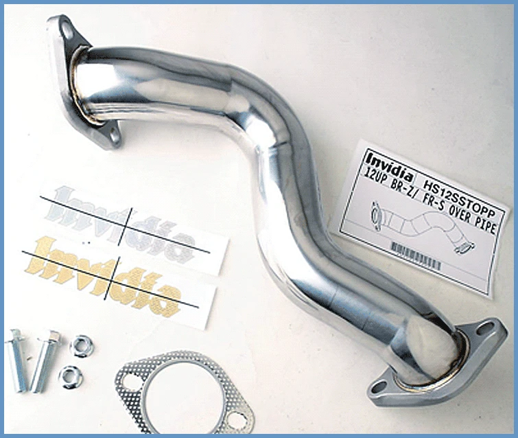 Invidia 12+ Subaru BRZ / Scion FR-S Over-Pipe (einteilig gebogen)