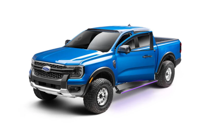 AMP Research 24-25 Ford Ranger SuperCrew PowerStep Vision - Black