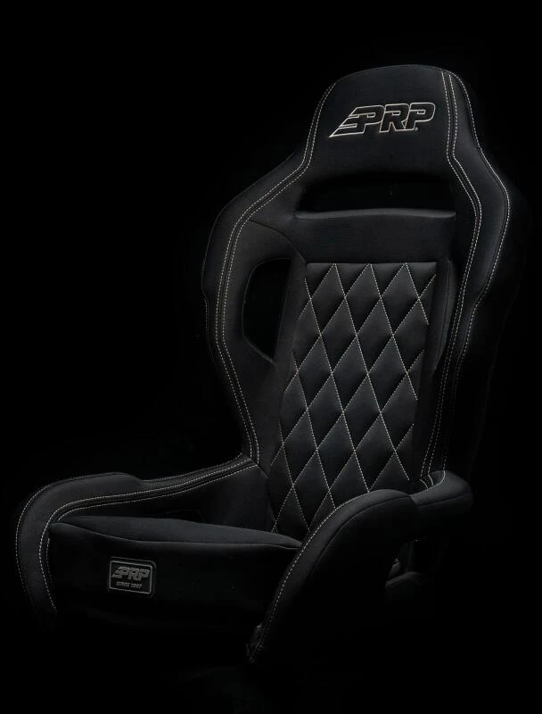PRP Contour UTV Suspension Seat -Black Cloth