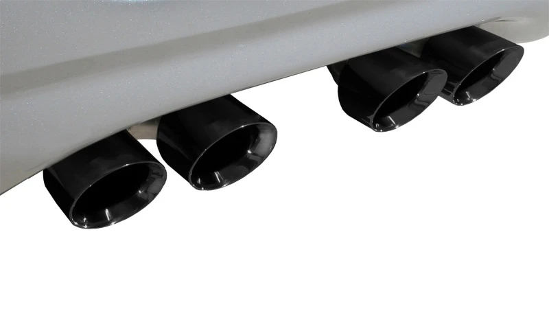Corsa 97-04 Chevrolet Corvette (C5) 2.5in Sport Cat-Back Exhaust - 4in Black Twin Tips