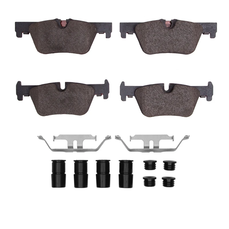 DFC 12-21 BMW 328i xDrive Rear 5000 Advanced Low Metallic Brake Pads and Hardware Kit