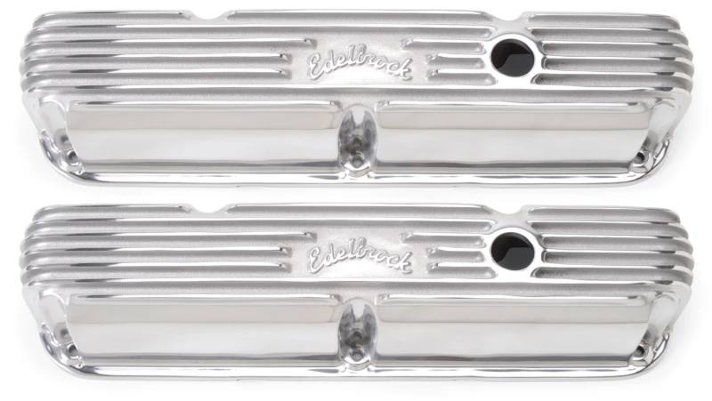 Edelbrock Ventildeckel Classic Series Chrysler La 318-340-360 CI V8 Poliert