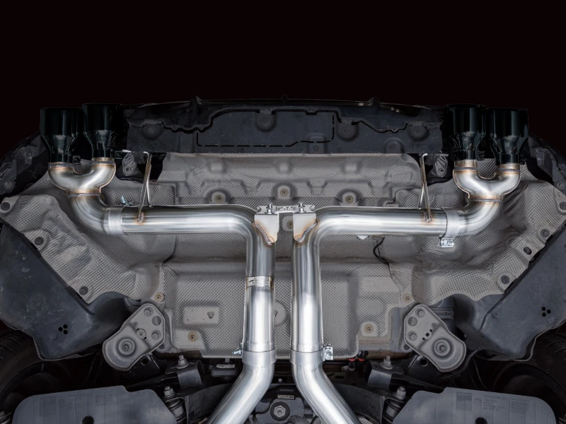 AWE Tuning 22-26 BMW M240i (G42) Track Edition Exhaust - Diamond Black Tips
