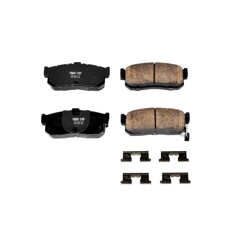 powerstop_17-540-67945f10013ff Power Stop 91-96 Infiniti G20 Rear Z17 Evolution Ceramic Brake Pads w/Hardware