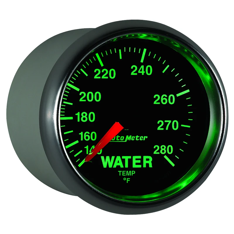 AutoMeter Gauge Water Temp 2-1/16in. 140-280 Deg. F Mechanical Gs