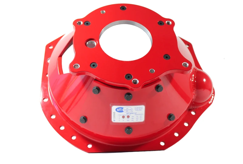 mcleod-racing_8530T-67940133d8190 McLeod SFI 16.1 Aluminium-Glockenhaus mit Titan-Sleeve/Motorplatte/Bolzensatz