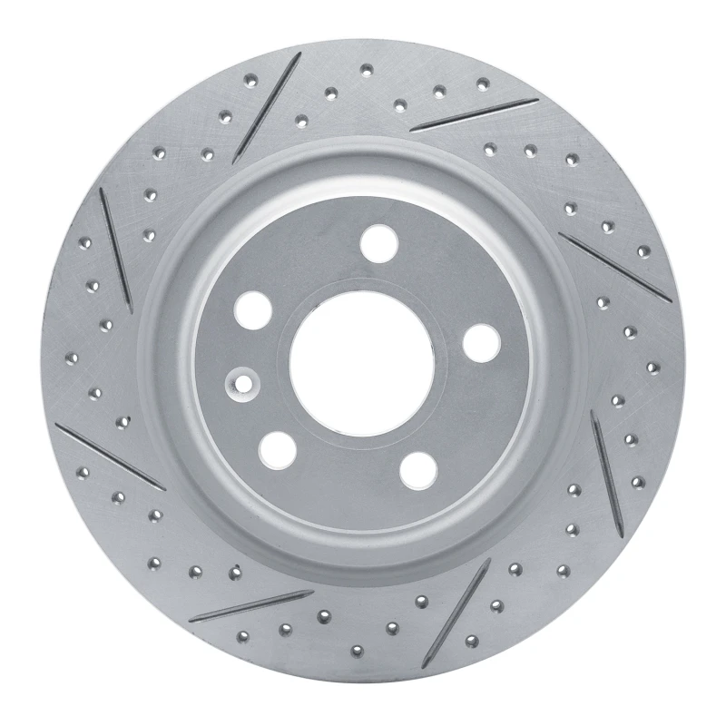 DFC 19-25 Volvo Xc40 Rear Left Drilled & Slotted Geoperformance Rotor