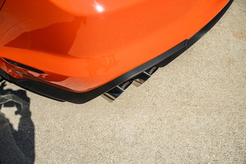 Corsa 20-22 Ford Mustang GT500 3.0in Dual Rear Exit Catback w/ Twin 5.0in Polish Slash Cut Pro Tips
