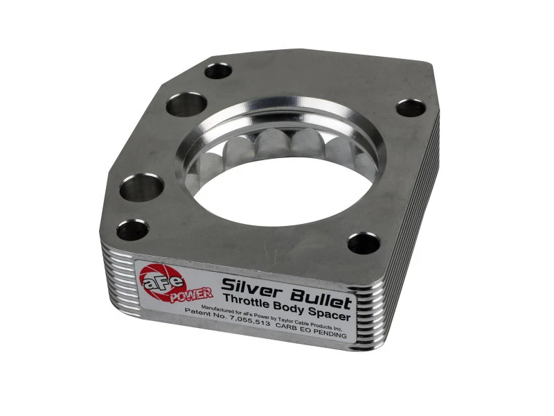 aFe 00-03 Honda S2000 L4 2.0L Silver Bullet Drosselklappenabstandshalter - Silber
