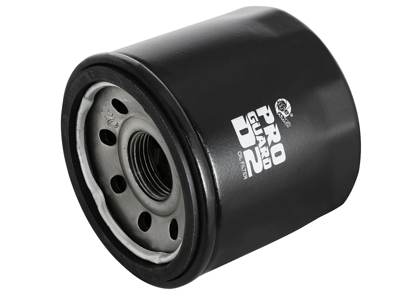 aFe Pro GUARD D2 Oil Filter 02-17 Nissan Cars L4/ 04-17 Subaru Cars H4 (4 Pack)