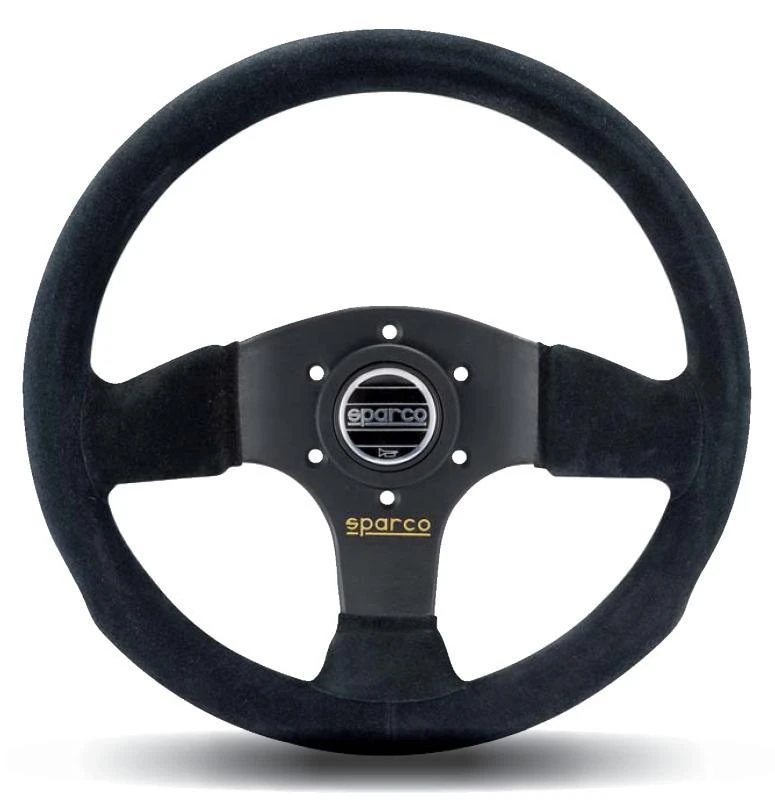 Sparco Strwhl 300 Suede Black