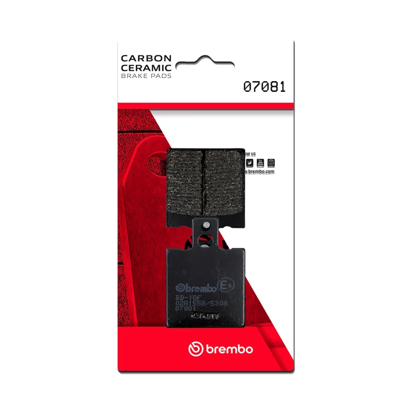 Brembo OE Carbon Ceramic Brake Pad for Ktm 50/Simson Spatz/Simson Sperber/Simson Star - Front