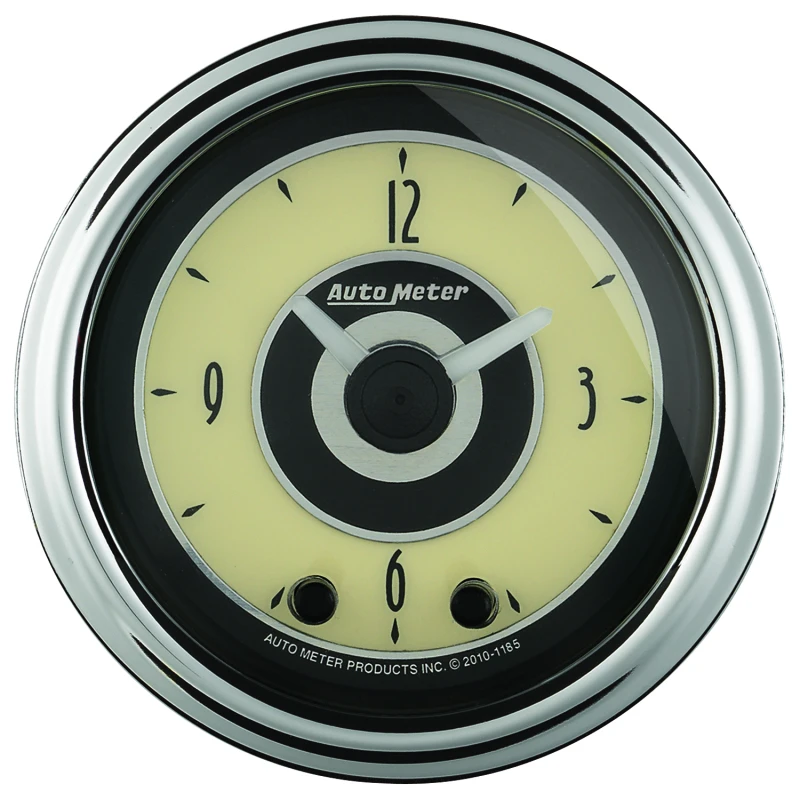AutoMeter Gauge Clock 2-1/16in. 12HR Analog Cruiser Ad