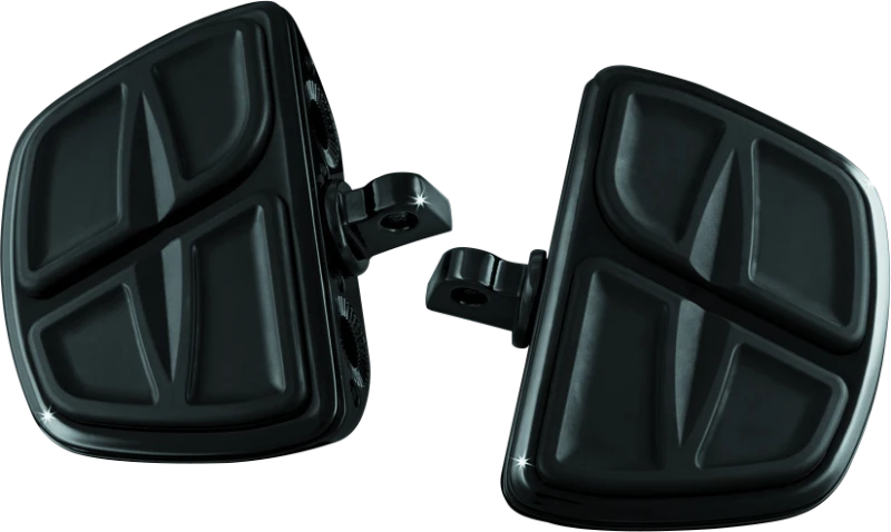 Kuryakyn Kinetic Mini Boards mit Adapter in Schwarz