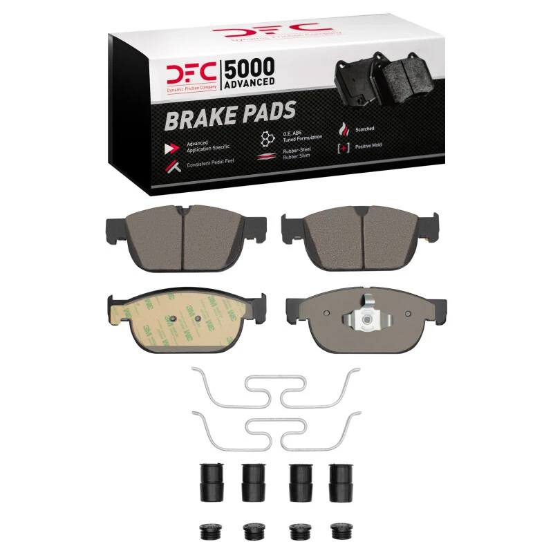 DFC 16-24 Volvo XC60 Front 5000 Advanced Ceramic Brake Pads and Hardware Kit