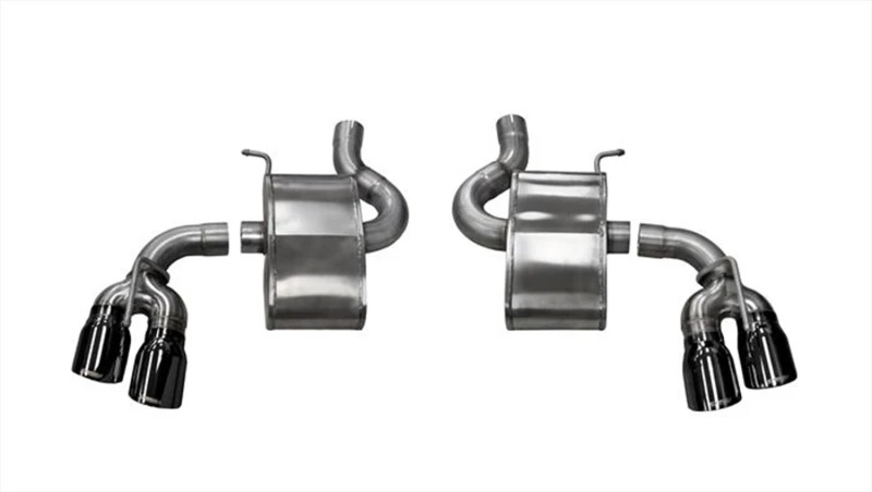 Corsa 2017-2024 Chevrolet Camaro SS 6.2L V8 2.75in Schwarzes Xtreme Axle-Back-Abgas
