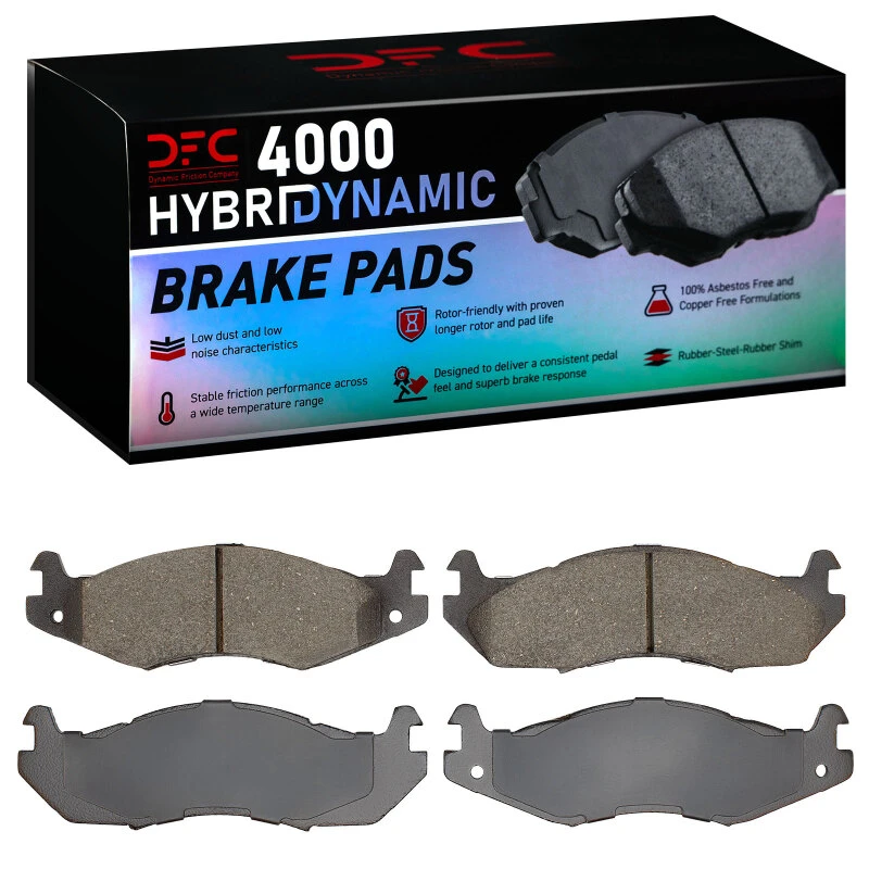 DFC 82-92 Jeep Wrangler Front 4000 Hybridynamic Brake Pads