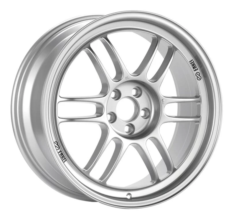 Enkei RPF1 19x9.5 5x114.3 22mm Offset 73mm Bore Silver Wheel