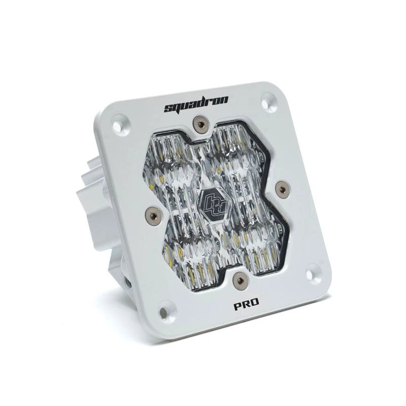 Baja Designs Squadron 2.0 Pro LED Wide Cornering (Flush Mount) - White Housing