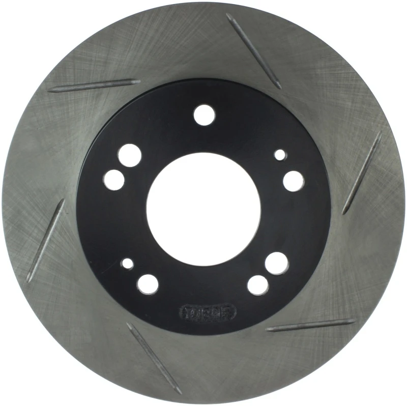 StopTech Power Slot 4/89-00 for Mitsubishi Eclipse GST / 2/98-01 Galant 4 cyl Slotted Left Front Rotor