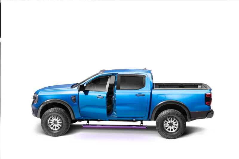 AMP Research 24-25 Ford Ranger SuperCrew PowerStep Vision - Black