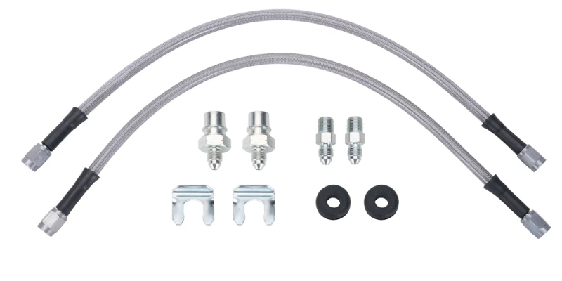 Wilwood flexline kit 16IN -3 M10X1.0 BF 1/8 NPT grommet