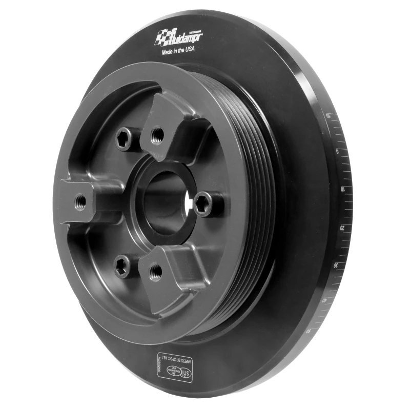 Fluidampr 90-05 Toyota 1JZ/2JZ I6 Stahl 8,5 Zoll Dia Trockensumpf-Riemenscheibe Intern balancierter Dämpfer