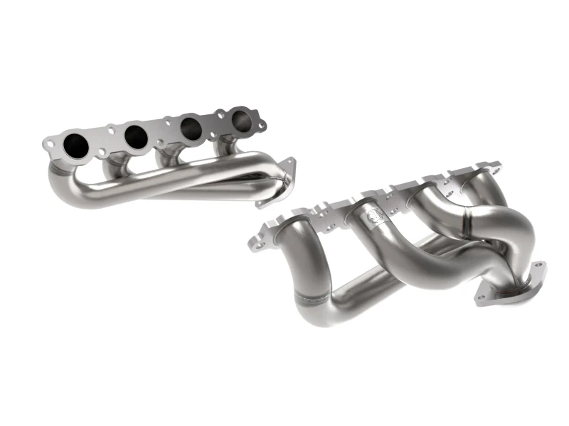 aFe Twisted Steel 1-7/8in 304 SS-Header 20-21 Ford F-250/F-350 V8-7.3L